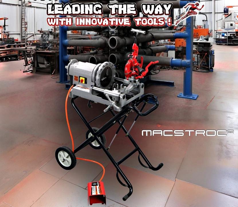 macstroc-flare2C-pipethreadingmachine-ridgid-300compact-saudiarabia-threadingmachine